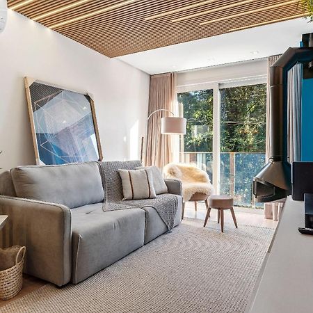 Apartamento Bellagio 2 Suites E Piscina By Achei Канела Экстерьер фото