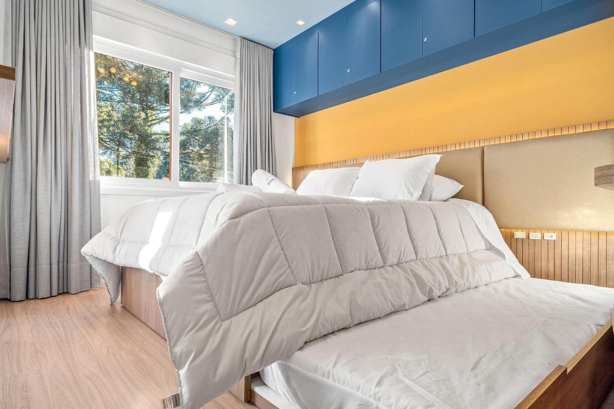 Apartamento Bellagio 2 Suites E Piscina By Achei Канела Экстерьер фото