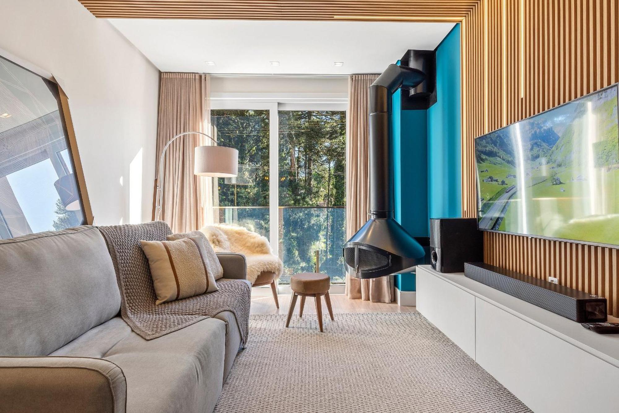 Apartamento Bellagio 2 Suites E Piscina By Achei Канела Экстерьер фото